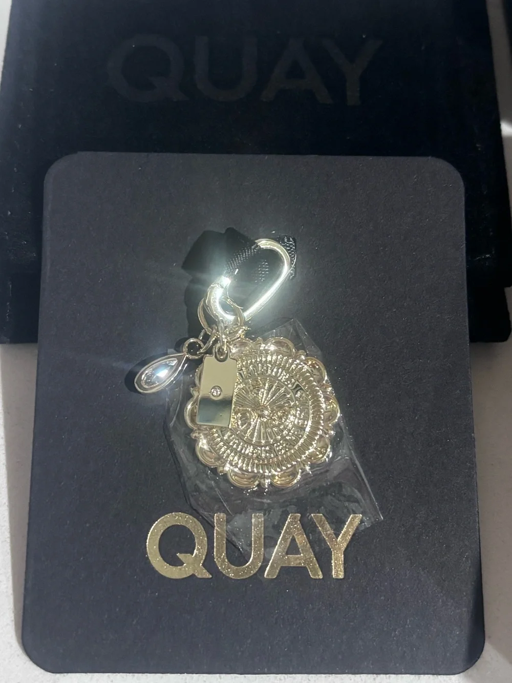 Quay Australia Link Bracelet with Medallion Charm - Picture 5 of 6